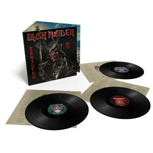 Iron Maiden - Senjutsu - New 3LP (Black Vinyl)