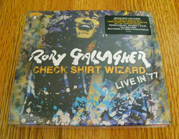 Rory Gallagher - Check Shirt Wizard Live in '77 New CD