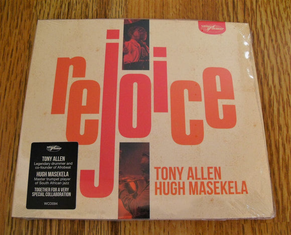 Tony Allen and Hugh Masekela - Rejoice New CD