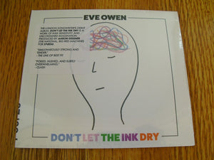 Eve Owen - Don't Let The Ink Dry New CD