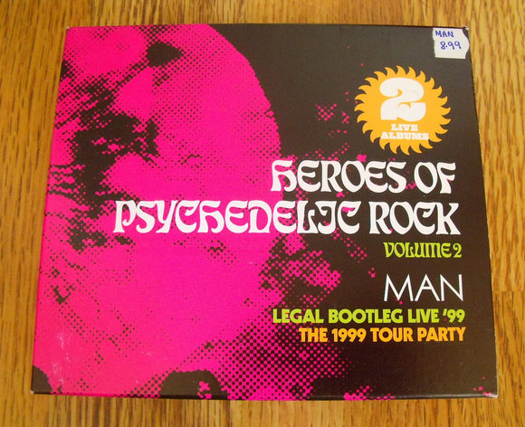 Man - Heroes of Psychedelic Rock Volume 2 New 2CD