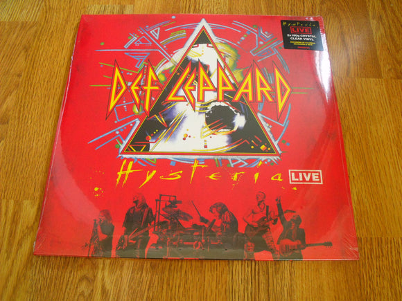 Def Leppard - Hysteria Live New Crystal Clear 2LP