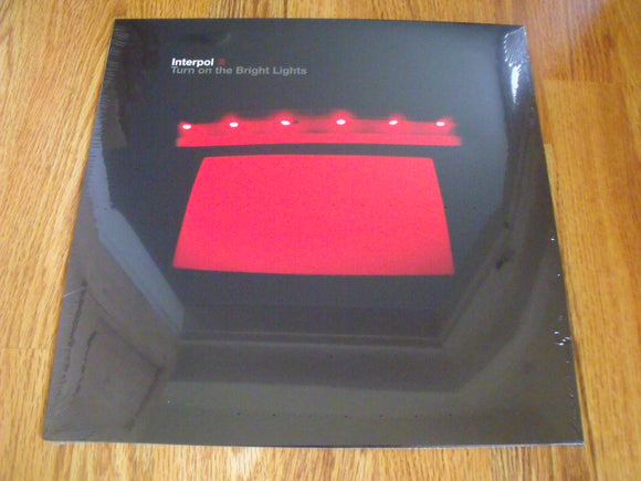 Interpol - Turn On The Bright Lights - New LP