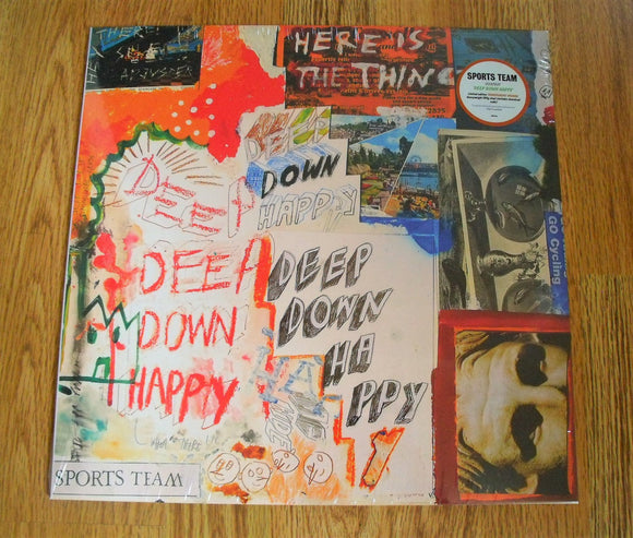 Sports Team - Deep Down Happy - New Ltd Transparent Orange LP