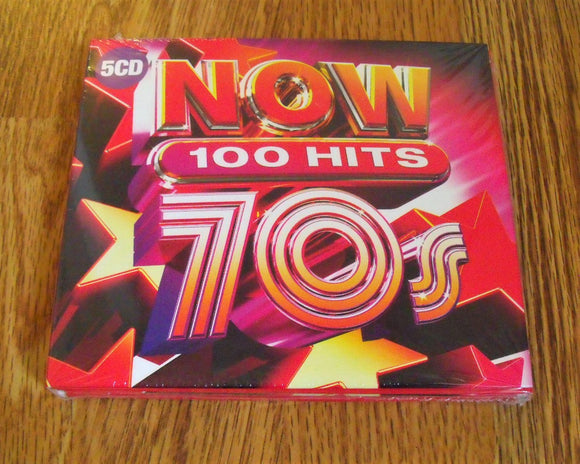 Various Artists - NOW 100 Hits 70s - New 5CD