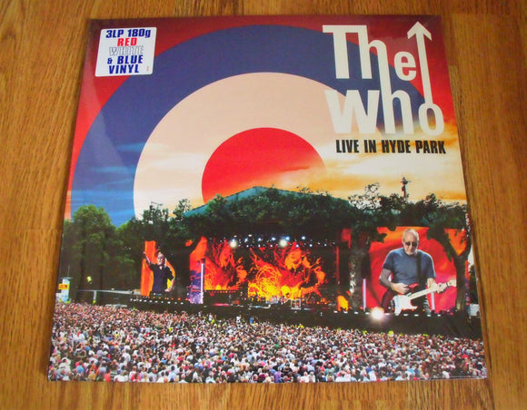 The Who - Live In Hyde Park - New Coloured 3LP