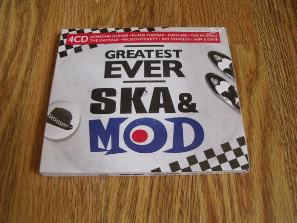 Greatest Ever Ska & Mod - New 4CD
