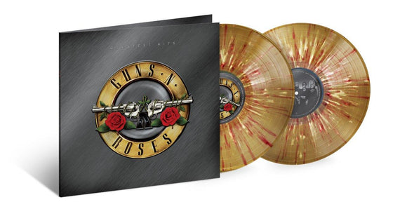 Guns N' Roses - Greatest Hits (New Gold Vinyl With White & Red Splatter 2LP)