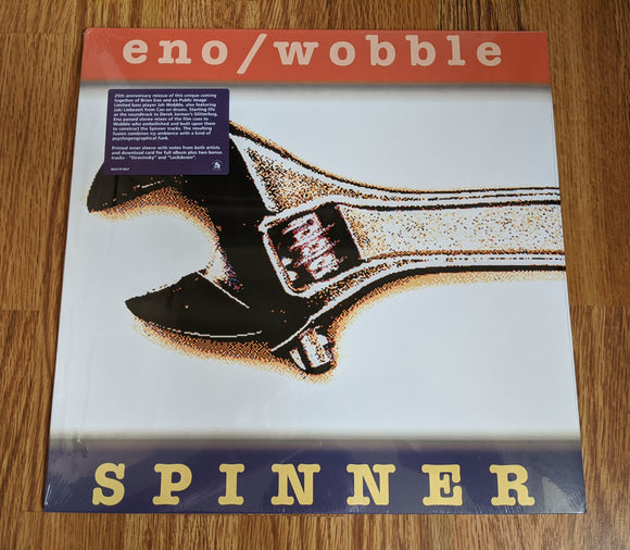 Brian Eno & Jah Wobble - Spinner - 25th Anniversary Edition - New LP