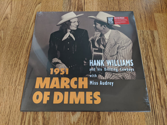 Hank Williams and His Drifting Cowboys with Miss Audrey - 1951 March Of Dimes - New 10