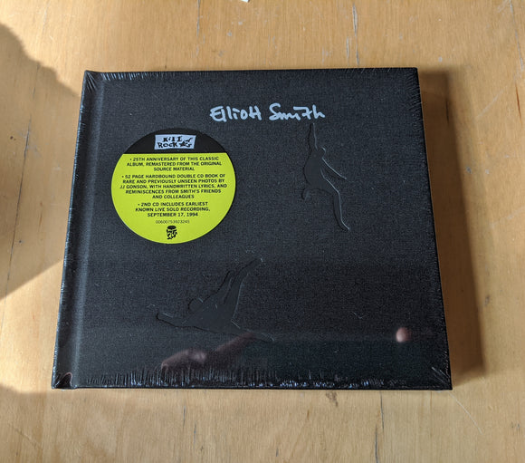 Elliott Smith - Elliott Smith 25th Anniversary Expanded Version - New 2CD Hardback book