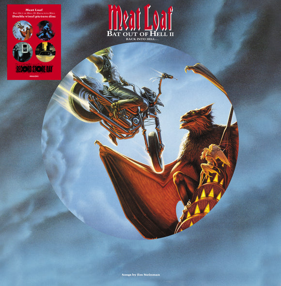 Meat Loaf - Bat Out Of Hell II: Back Into Hell - New 2LP Pic Disc - RSD20