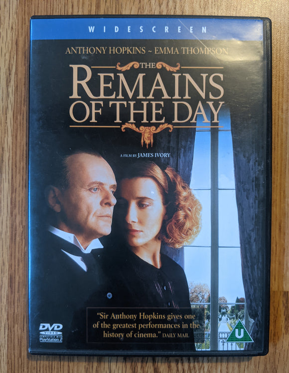 Remains Of The Day - Used DVD