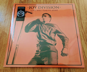 Joy Division - Love Will Tear Us Apart - Halloween Edition - New Ltd Orange 12" Single
