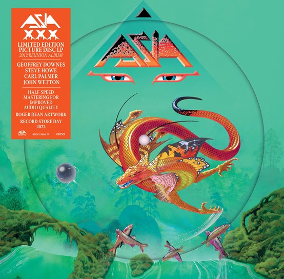 Asia - XXX - New LP Picture Disc - RSD22