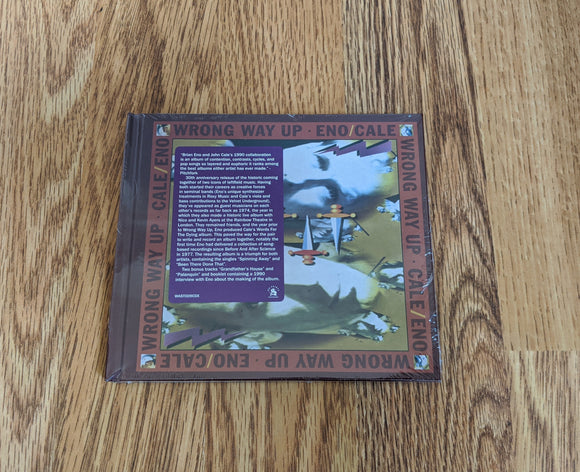 Brian Eno & John Cale -  Wrong Way Up 30th Anniversary - New Deluxe CD Book