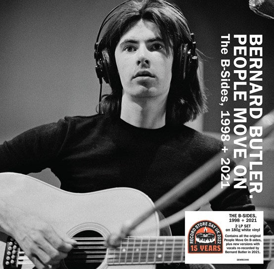 BERNARD BUTLER - PEOPLE MOVE ON THE B-SIDES - New White 2LP - RSD22