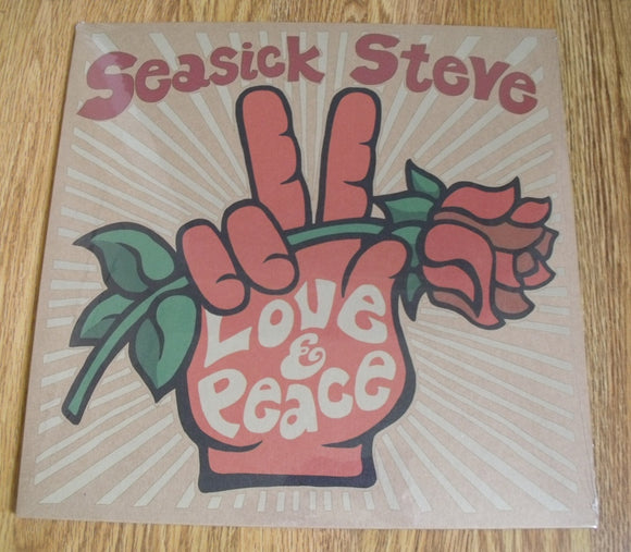 Seasick Steve - Love & Peace - Ltd Clear LP