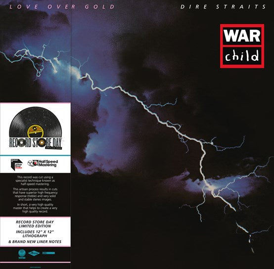 Dire Straits - Love Over Gold (40th Anniversary Half Speed Master -War Child Version) - New LP - RSD22