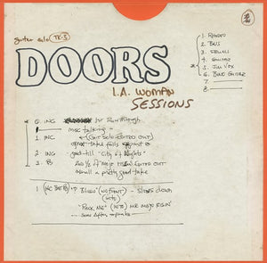 The Doors - L.A. Woman Sessions - New 4LP + 7" - RSD22