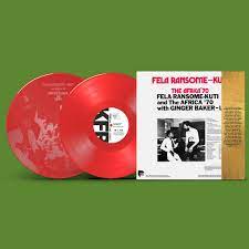 Fela Kuti - Live! with Ginger Baker - 50th Anniversary Reissue - New Ltd Red 2LP