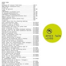 Aphex Twin - Syro - New CD
