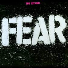 Fear - The Record - New White Swirl LP + 7