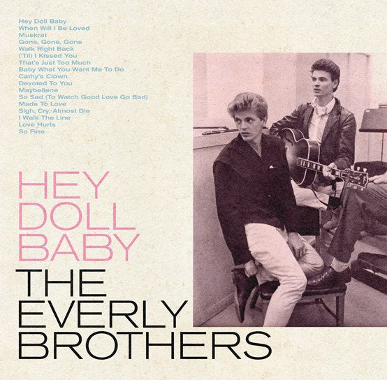 Everly Brothers - Hey Doll Baby - New LP Baby Blue Vinyl - RSD22