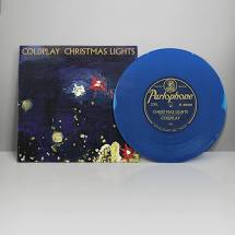 Coldplay - Christmas Lights - New Ltd Blue 7" Single