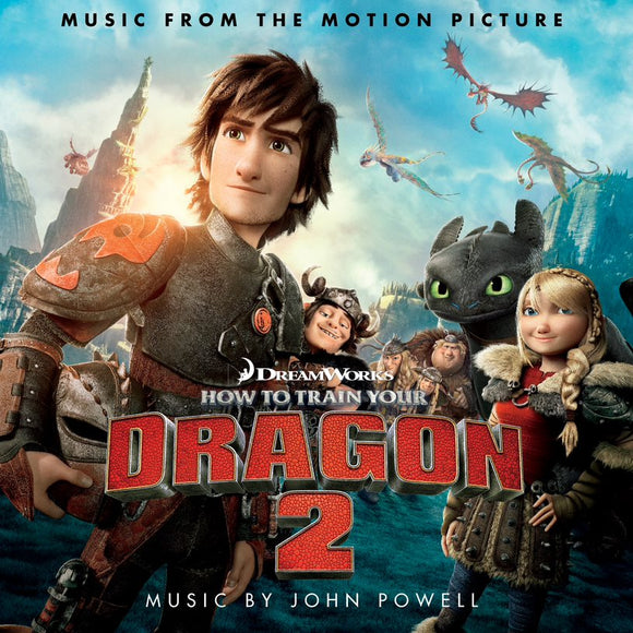John Powell - How To Train Your Dragon 2 (Original Motion Picture Soundtrack)  – New Coloured 2LP – RSD 23