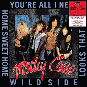 Mötley Crüe - Girls, Girls Girls Tour EP - New 10" Red Vinyl - RSD Black Friday 2022