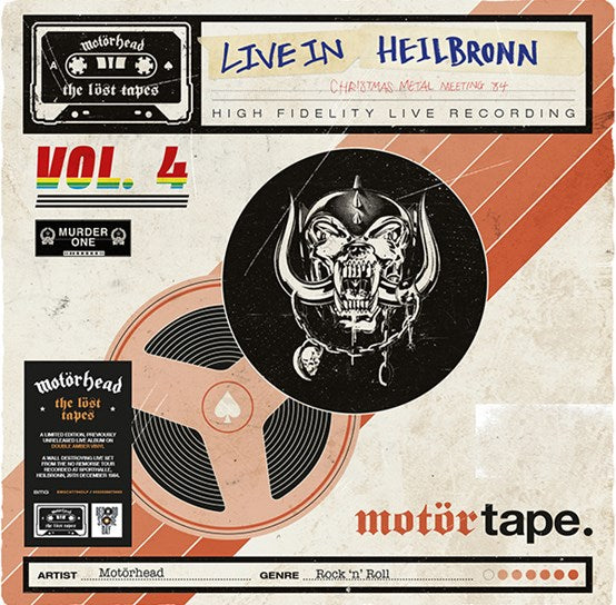 Motörhead - Lost Tapes Vol. 4 - New Amber 2LP - RSD 23