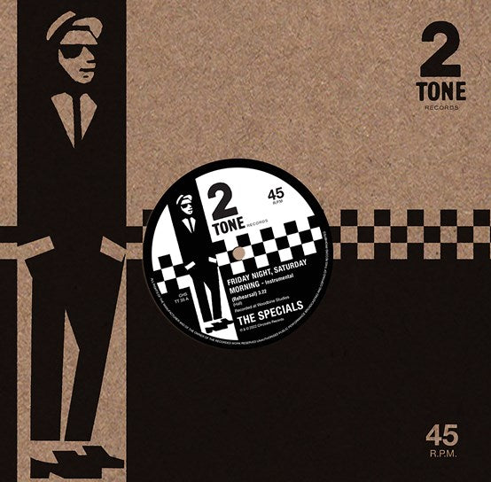 THE SPECIALS - WORK IN PROGRESS VERSIONS – New 10” Single - RSD Black Friday 2022