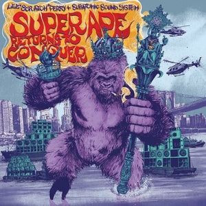 Lee Scratch Perry and Subatomic Sound System - Super Ape Returns To Conquer - New Ltd Purple LP