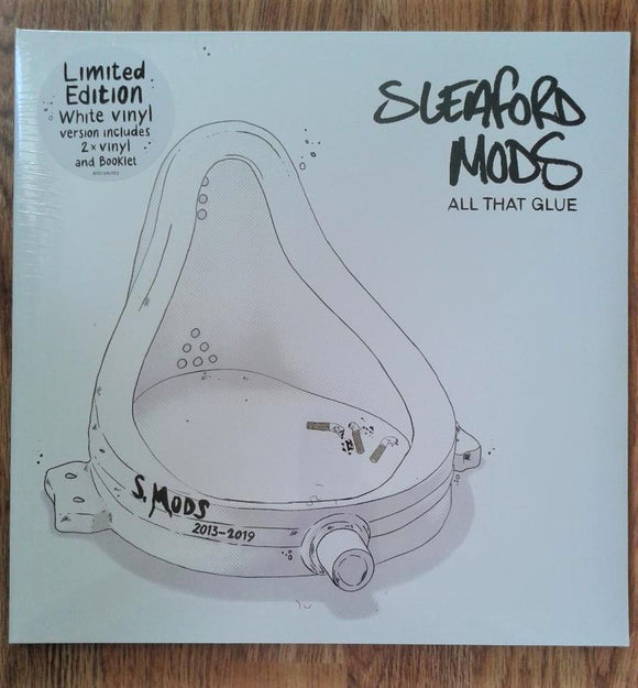 Sleaford Mods - All That Glue New Ltd White 2LP