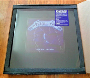 Metallica - Ride The Lightning Deluxe Ltd Box Set 4LPs 6CDs 1DVD Book Numbered