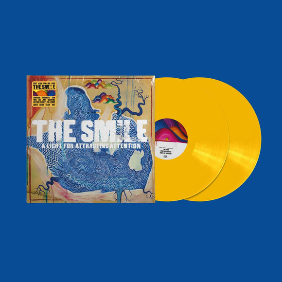 The Smile - A Light For Attracting Attention - New Limited Edition Yellow Vinyl 2LP