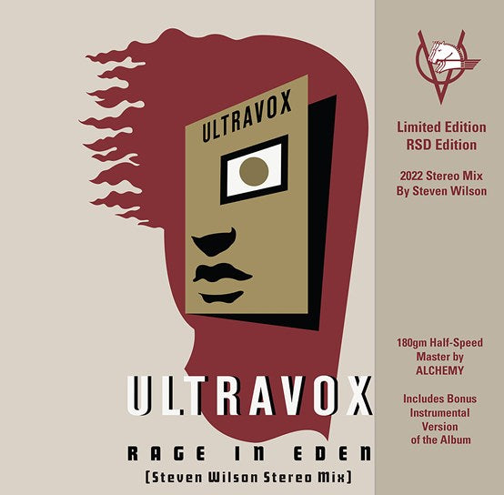 ULTRAVOX - RAGE IN EDEN Steven Wilson Stereo Mix – New Ltd 2CD - RSD Black Friday 2022