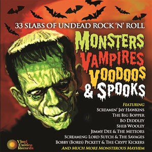 Various - Monsters, Vampires, Voodoos & Spooks – New Coloured 2LP - RSD23